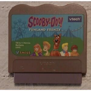 VTech V Smile Scooby-Doo Funland Frenzy Learning Game Ages 4-7 Cartridge